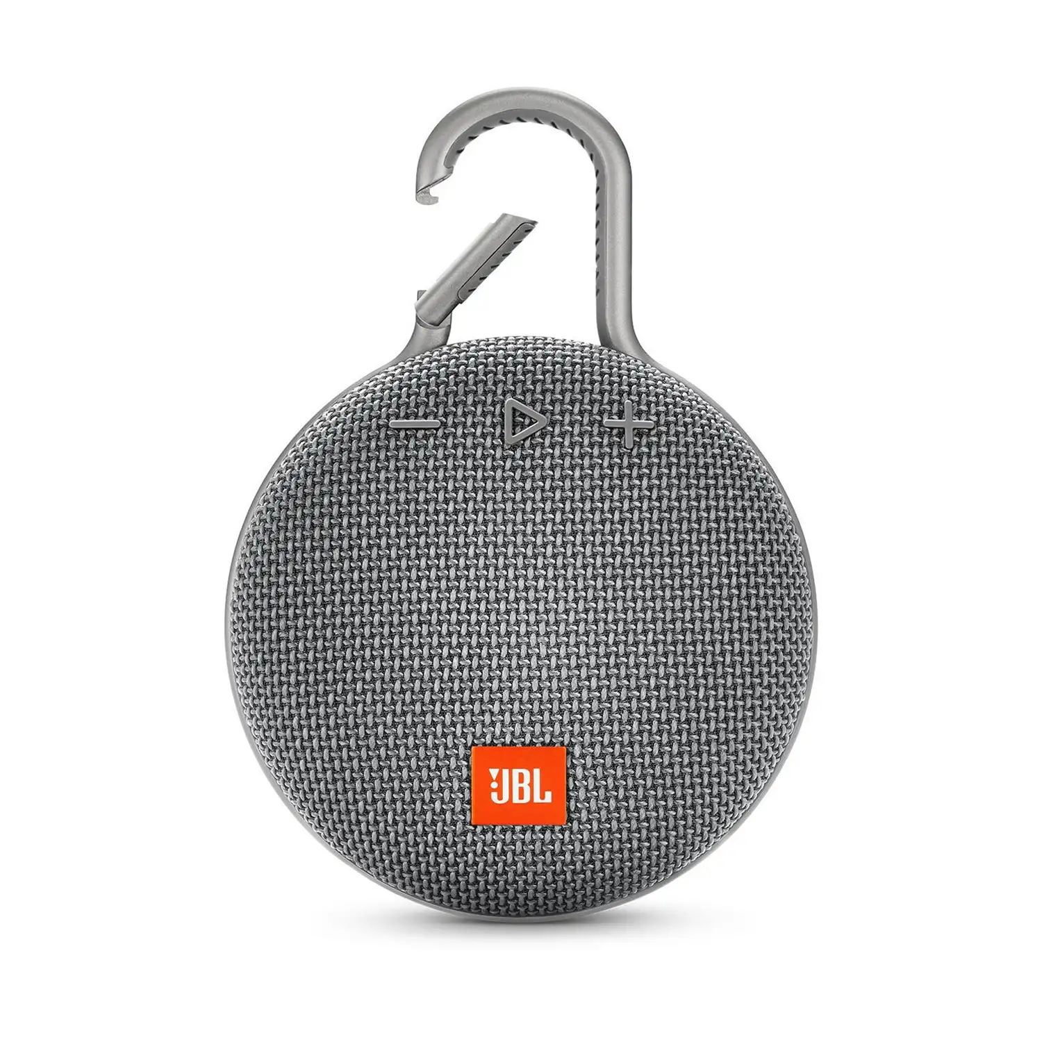 JBL Clip 3 Portable Bluetooth Speaker with Carabiner - Gray - Image 2